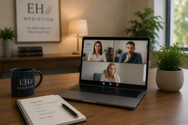 child access mediation Leicester online meeting.